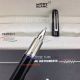 Perfect Replica Montblanc Stainless Steel Clip Black M Marc Rollerball Pen (7)_th.jpg